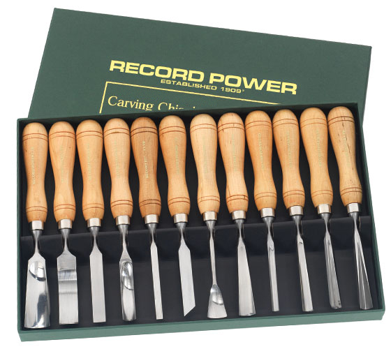 RPCV12 12 Piece  Carving Chisel Set