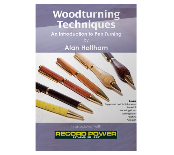 RPDVD10 Woodturning Techniques DVD - Introduction to Pen Turning with Alan Holtham