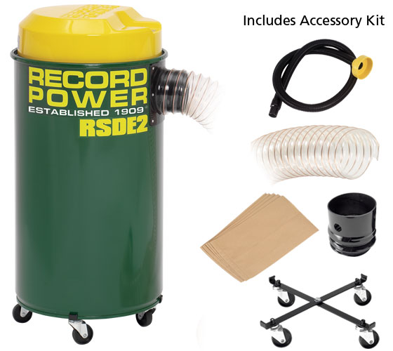 RSDE/2 Fine Filter 50 Litre Extractor with Accessories - HPLV