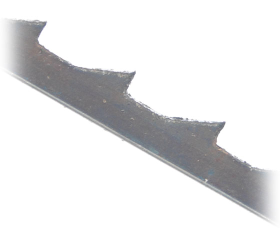 SSB-PINS3009 Pack of 12 Skip Tooth Pin End HSS 9 TPI Scroll Saw Blades