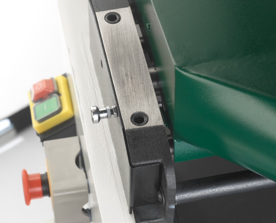 Dust Hood Retention Catch for Safety