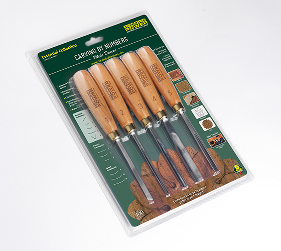 50002 Essential Carving Collection - 5 Piece (Clam Shell Packaging)