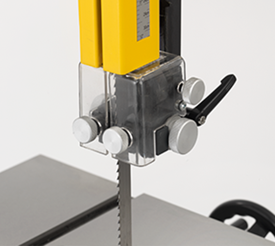 Easy-Adjust Sliding Block Blade Guides