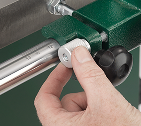 Cam-Action Fence Alignment and Micro-Adjustment Positioning