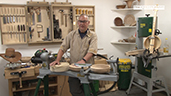 Woodturning Masterclass on the Coronet Herald Lathe with Professional Woodturner Andrew Hall