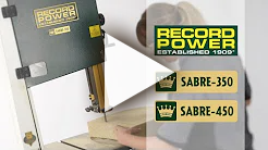 SABRE-350 and SABRE-450 Bandsaws from Record Power