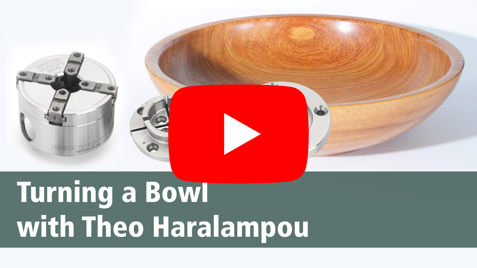 Mini Chucks Project 2 with Theo Haralampou - Turning a Bowl